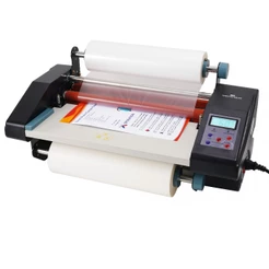 MECOLOUR FM365 Plastificadora e Laminadora BOPP A3 E A4 600W Quente e Fria Para Gráfica 110V/220V