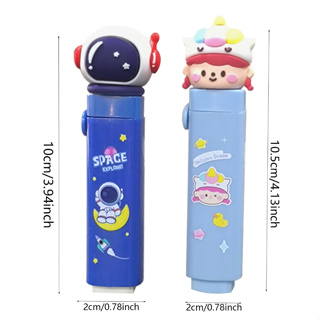 Borracha de lápis sem lascas com formato fofo de astronauta/4 Kit 2025 novo em Oferta na Shopee