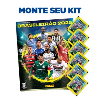 Coleção Brasileirão 2025: Monte o seu Kit com Álbum e Envelopes de Figurinhas - CB25 - Panini em Oferta na Shopee