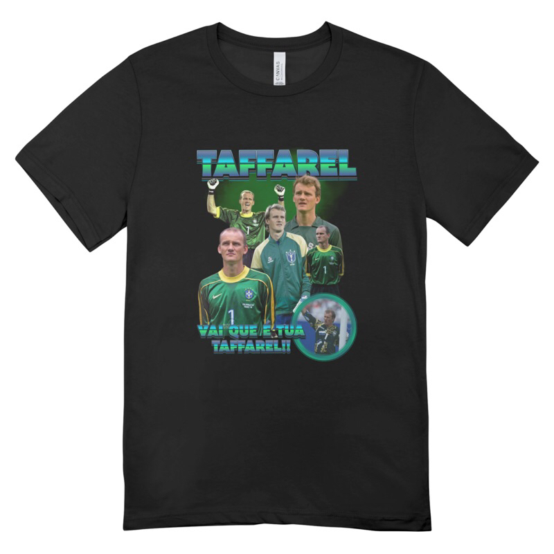 Camisetas Algodão Unissex Tshirt Graphic tee Taffarel