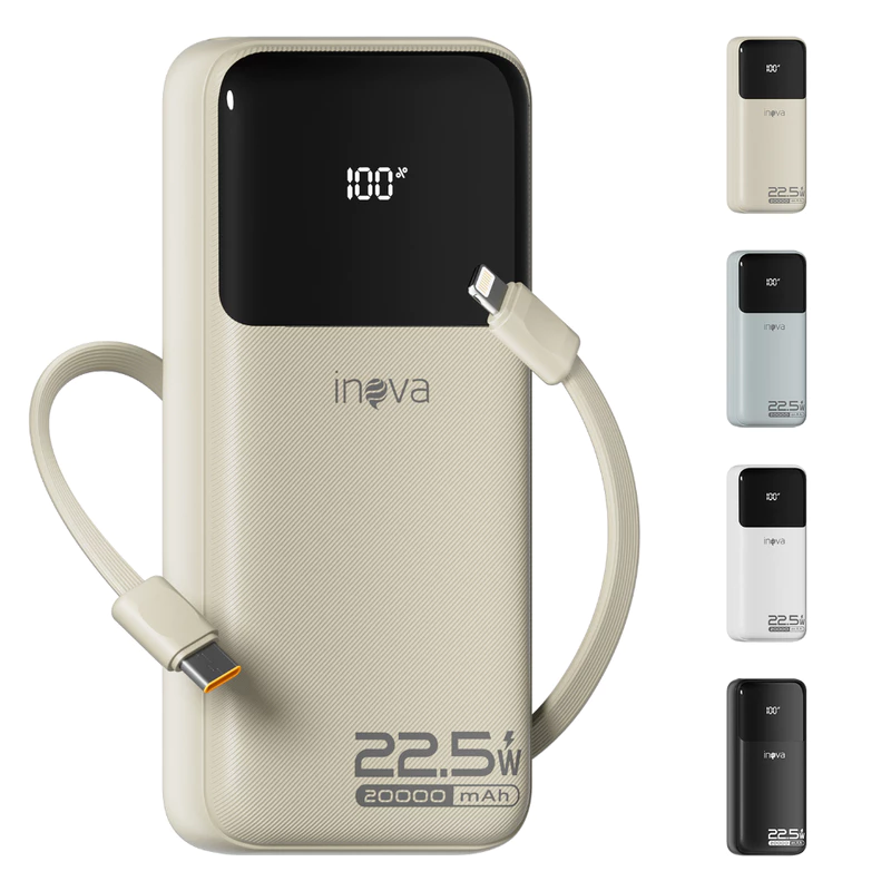 Power Bank Inova Turbo 20000mAh Carregador Portátil Universal Original — foto 6