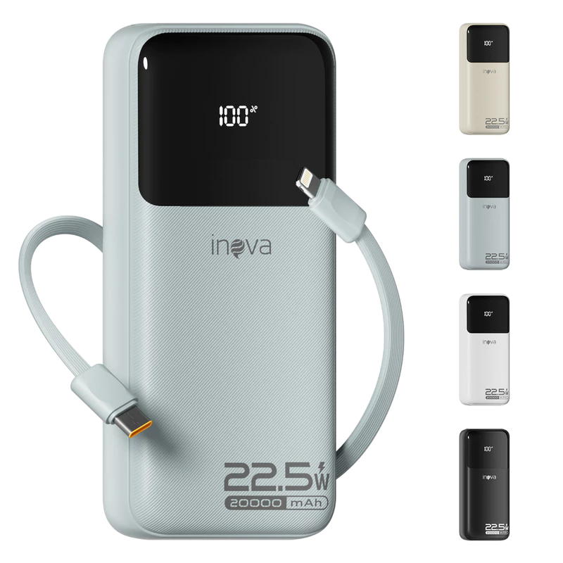 Power Bank Inova Turbo 20000mAh Carregador Portátil Universal Original — foto 8
