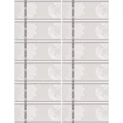 500 Ingressos Para Imprimir Papel de Segurança 10x5cm