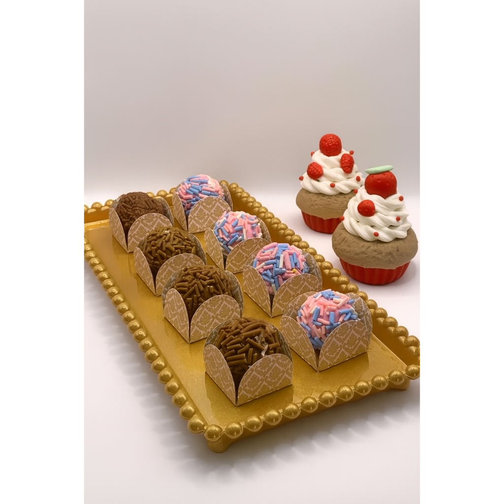 2 Bandeja 24x12 Porta doces e decoração - Aniversario e Eventos em Oferta na Shopee