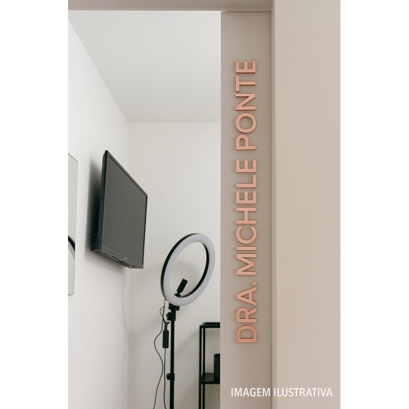 Letras Acrílico Espelhado 3cm Palavra Decorativa Letreiro PERSONALIZADO