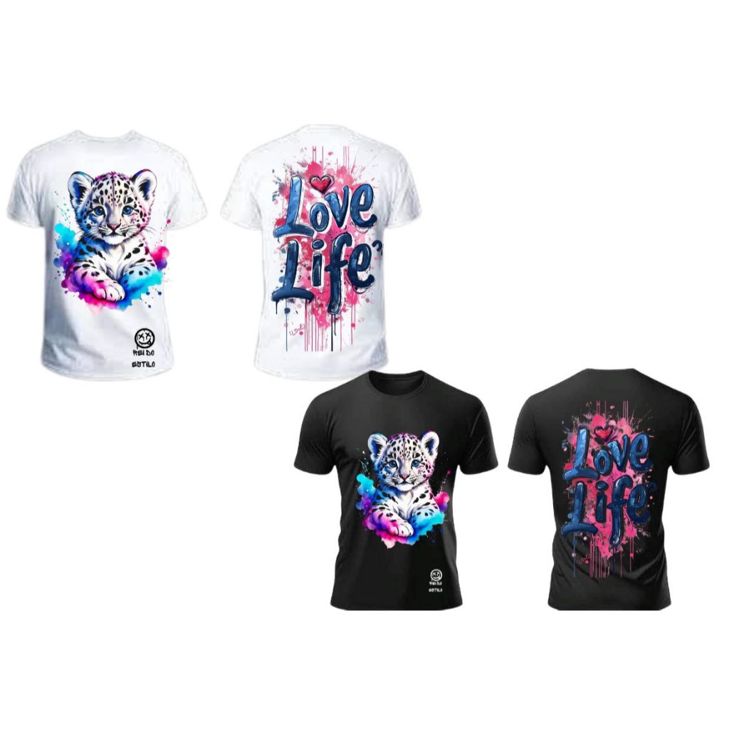 Camiseta  Feminina Onça Pintada – Estilo Selvagem, Conforto Total!