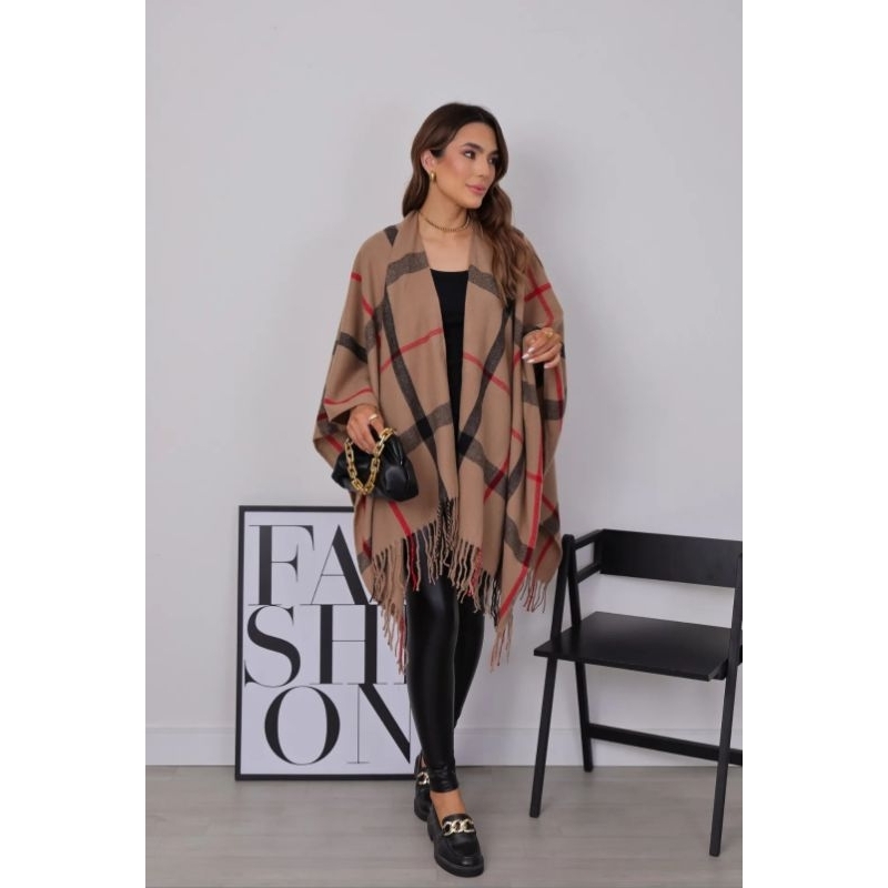 Poncho Xale Lenço Feminino Importado Lançamento Moda Feminina