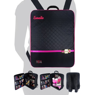 Organizadora De Esmaltes Bolsa Mochila Manicure Delivery Rsm Design Original em Oferta na Shopee