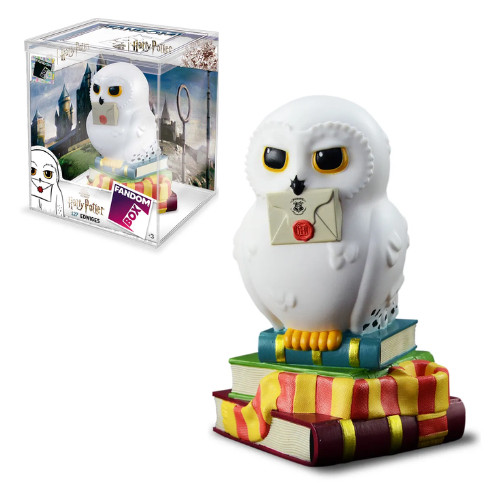 Fandom Box Coruja Edwiges Harry Potter Em Vinil 10cm - Líder Brinquedos