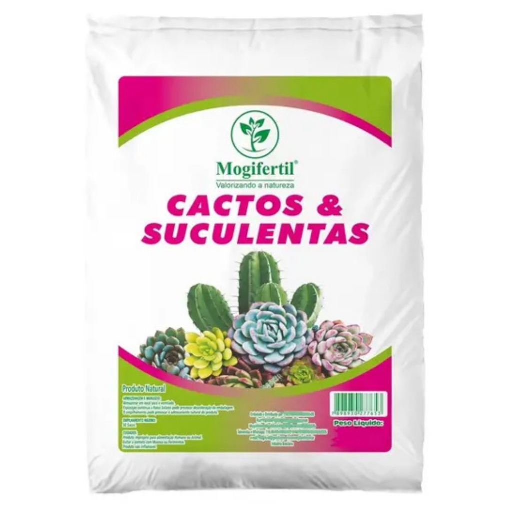 Substrato Cactos E Suculentas 5Kg Mogifertil