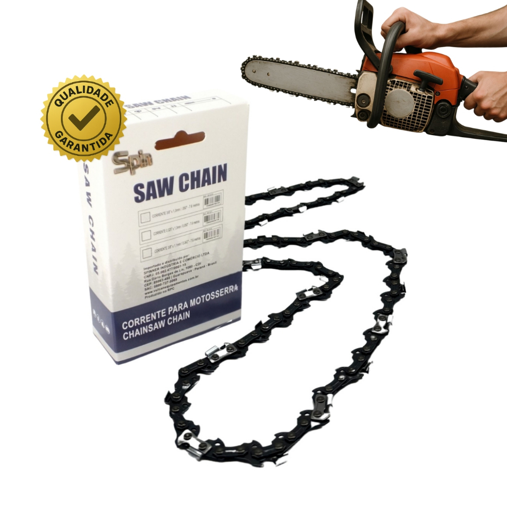 Corrente 28 Dentes para Motosserras