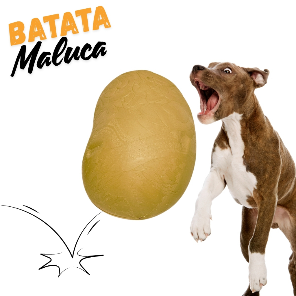 Brinquedo Batata Maluca Cachorro (Tamanho P e G) Brie Pet