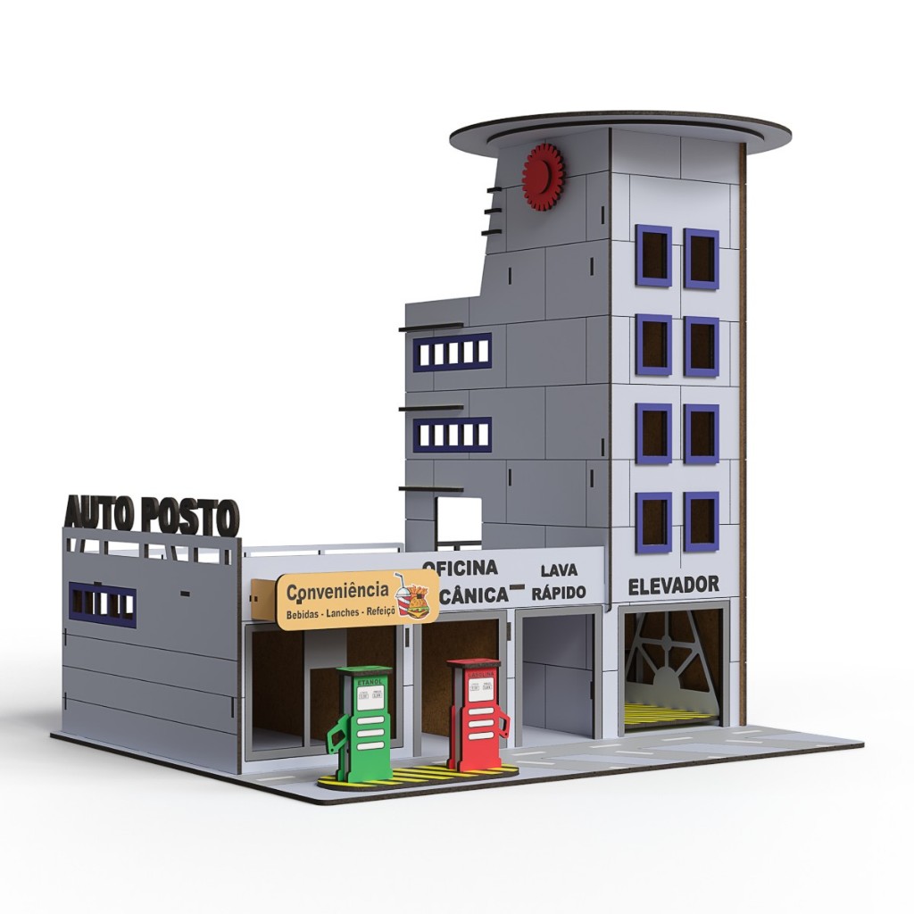 Garagem de Carrinhos Mdf: Onde Comprar | BuscaProdutos