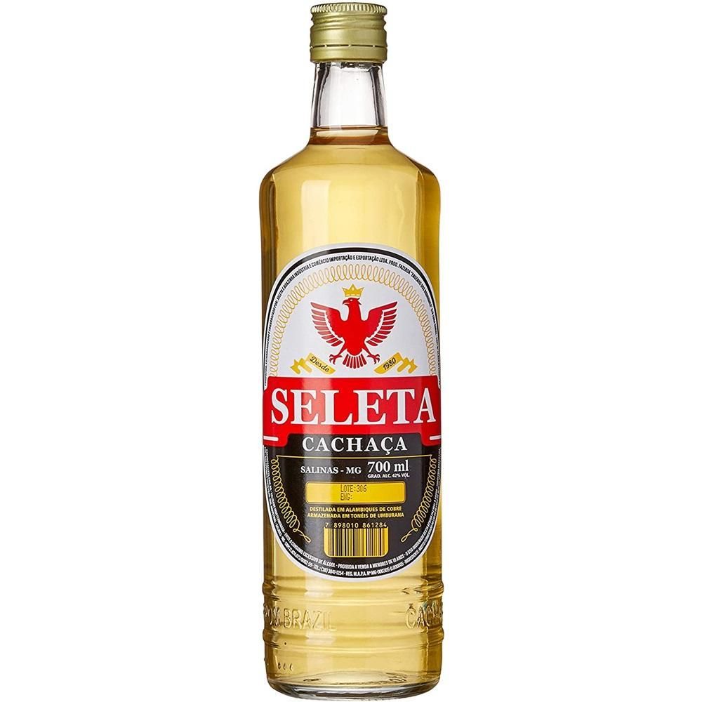 CACHACA SELETA OURO 700ML