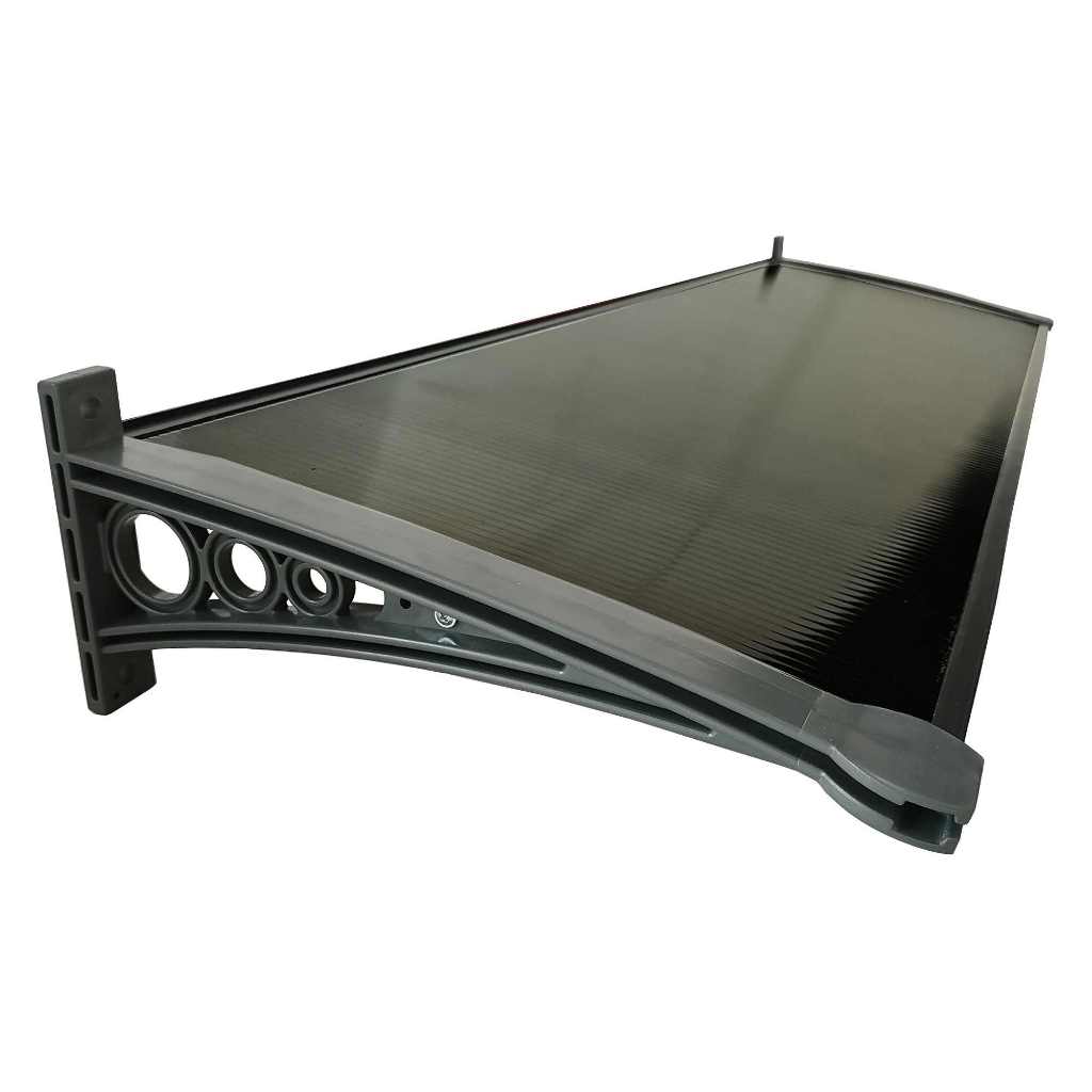 Mini Toldo Policarbonato Piccolo 0,90x0,30m Janela Portas em Oferta na Shopee