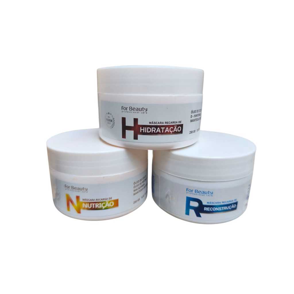 Kit Cronograma HNR For Beauty