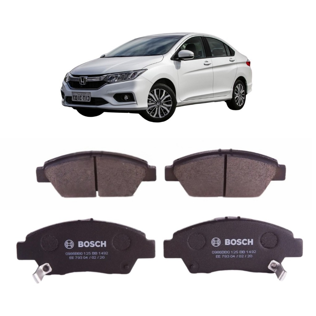 Pastilha Freio Honda City Dianteira 2014 2015 2016 Até 2021 em Oferta na Shopee