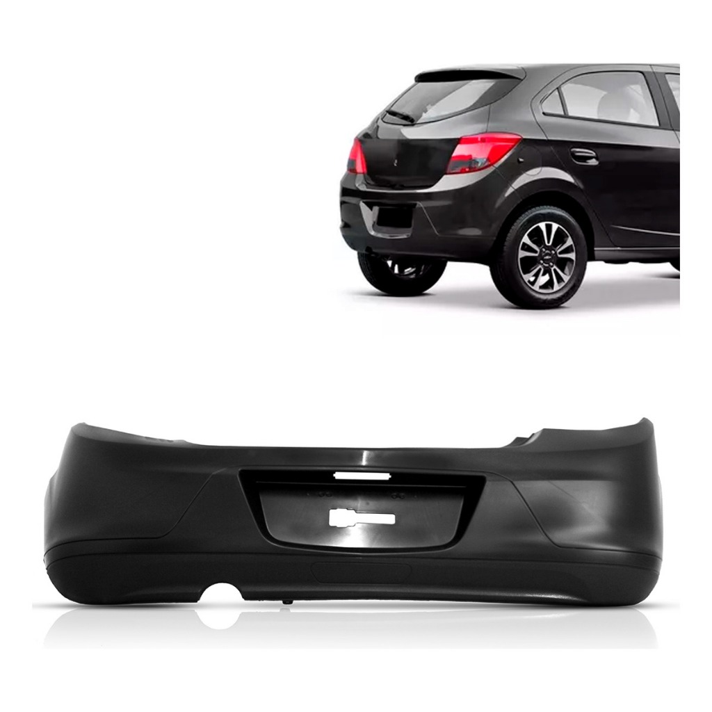 PARACHOQUE TRASEIRO ONIX LS / LT / LTZ / (JOY ATÉ 2018) 2012 / 2016 PRETO LISO / TEXTURIZADO