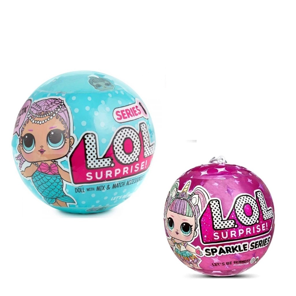 Kit com 2 bolas Lol Surprise Bonecas Sortida Surpresas Com Acessórios Variados 7 cm em Oferta na Shopee