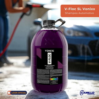 Shampoo Automotivo Concentrado Vonixx V-Floc 5L Brilho Intenso e Alto Rendimento Alta Performance em Oferta na Shopee