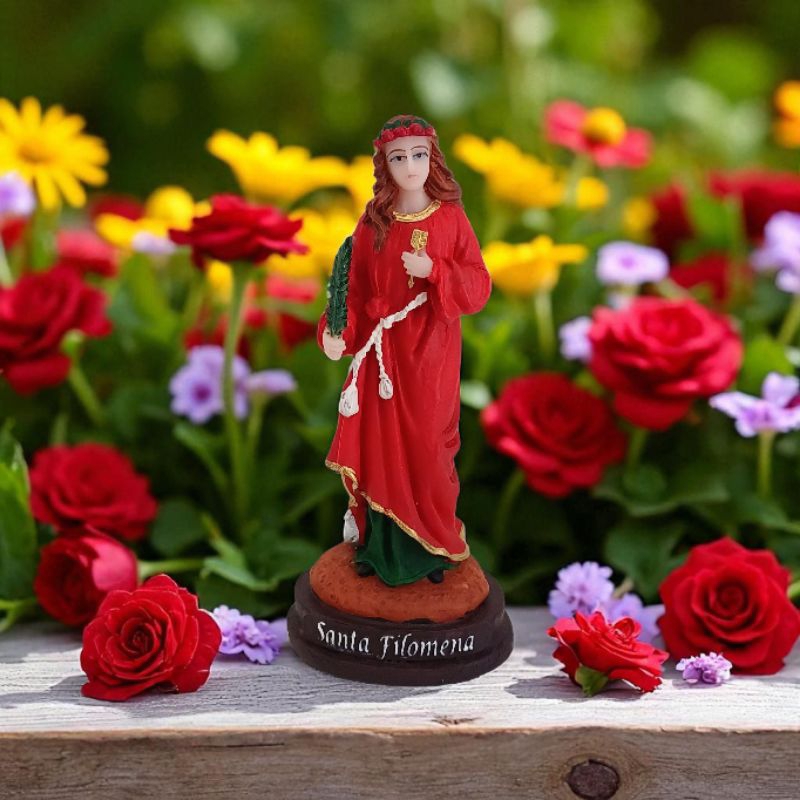 Imagem de Santa Filomena 12cm de Resina