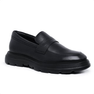 Sapato Social Slip On Masculino Estiloso Confortável Macio Couro Legítimo