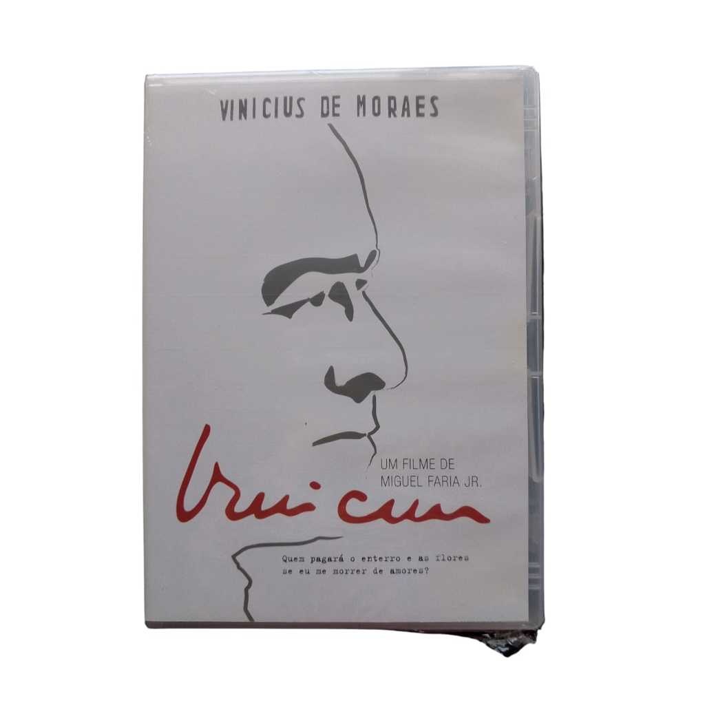 DVD Vinicius de Moraes Um Filme de Miguel Faria Jr. Novo Lacrado
