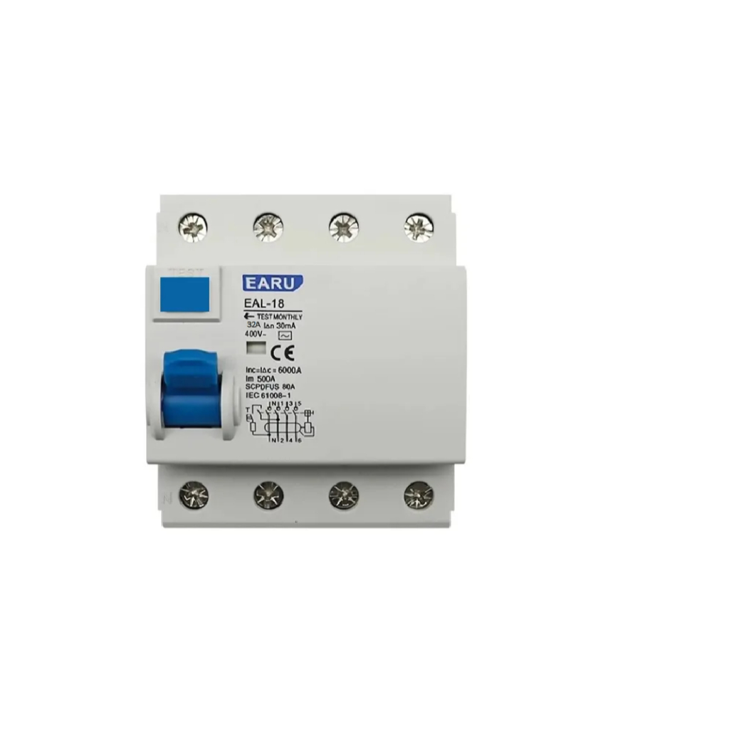Disjuntor Dr Trifásico Diferencial Residual 3p+n 32a 30ma