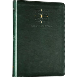 Couro Soft Bíblia The Purpose Book A21 Capa Verde Luz
