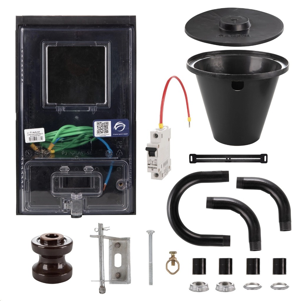 Kit Padrão Instala Fácil Monofásica Neoenergia em Oferta na Shopee