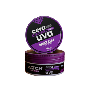 Cera Modeladora e Fixadora Com Oleo de Uva Aspecto Natural150g - Match em Oferta na Shopee