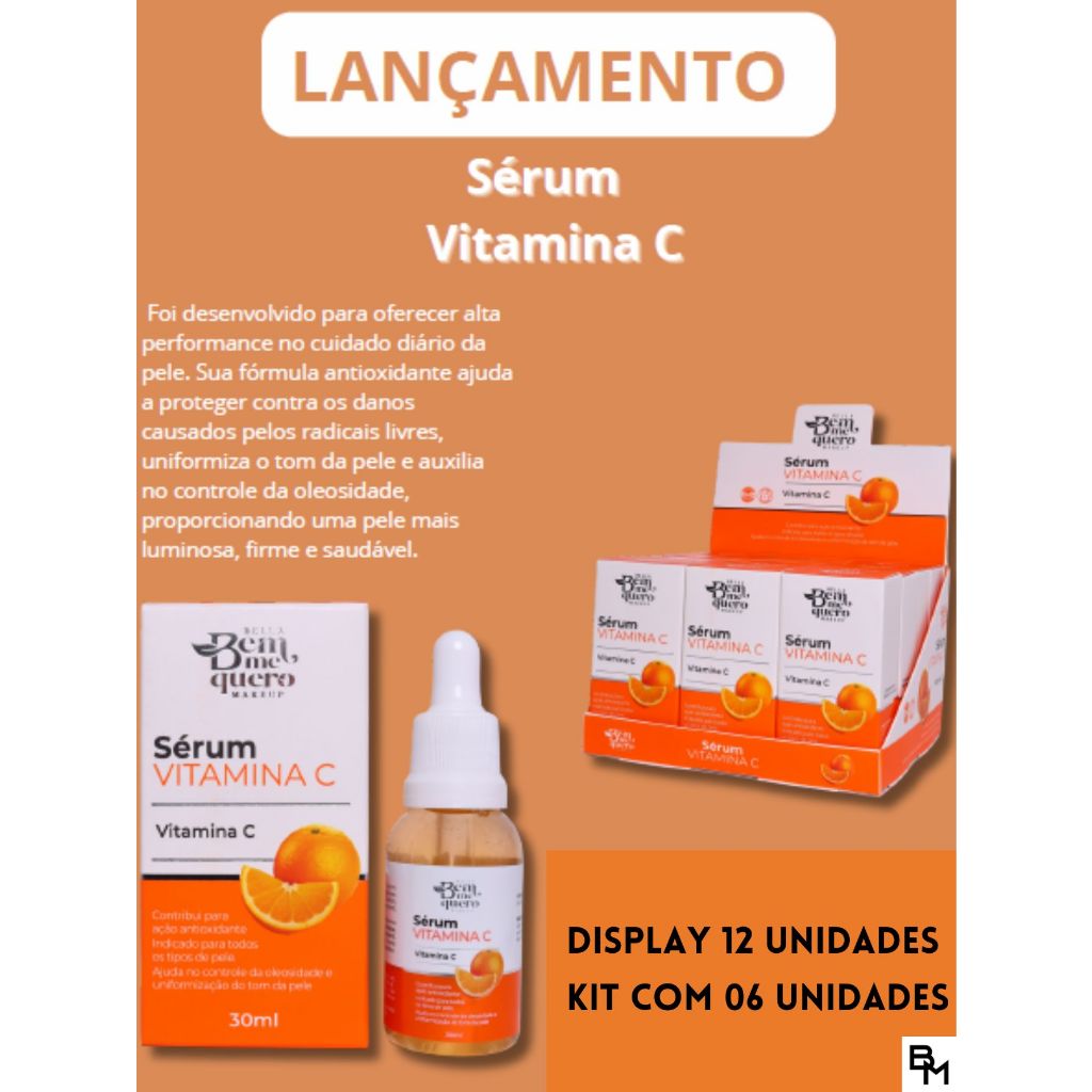 Bella Bem Me Quero Display 12 Unidades ou Kit 06 Unidades Vitamina C
