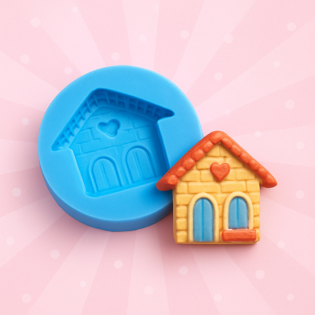 Molde De Biscuit Casinha