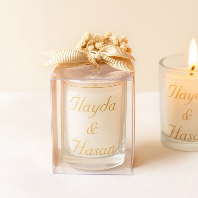 40 Velas Aromática perfumada Personalizadas 50ml | Lembrancinhas para Casamento, Batizado, Chá de Bebê, Formatura