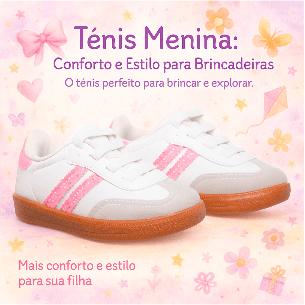 Sapatenis Infantil Baby Feminino Samb Leve e Macio do 20 ao  35 Frete Rápido em Oferta na Shopee