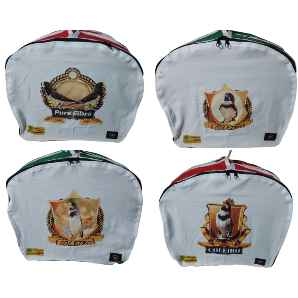 Capa de coleiro transporte personalizada