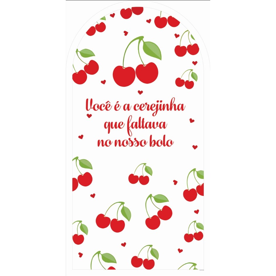 PAINEL ROMANO TEMA: CEREJA BOLO