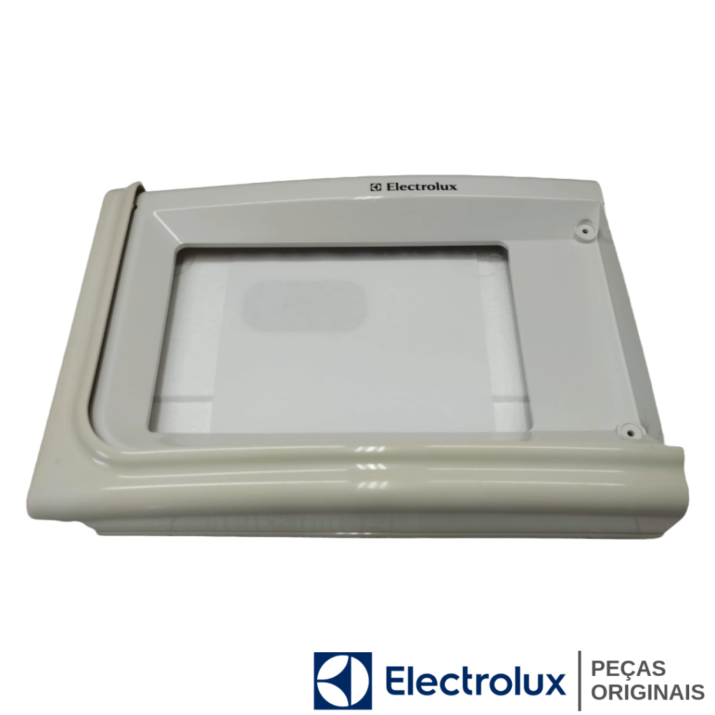 Moldura Porta Microondas Electrolux MEF41 Sem Acrílico Usada