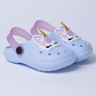Babuche Infantil Unicórnio Menina Papete Feminina Kids Fashion em Oferta na Shopee