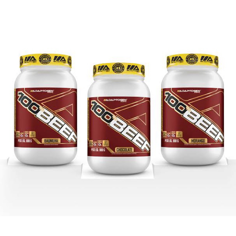 100% Beef Adaptogen - 900g - Whey Da Carne