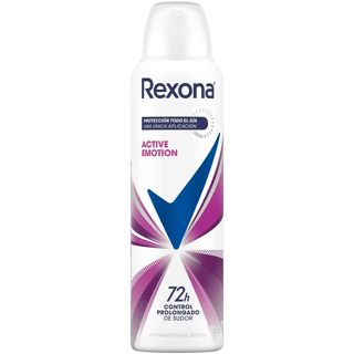 Desodorante Antitranspirante Rexona Women Aerossol Active Emotion 72h Com 150ml em Oferta na Shopee