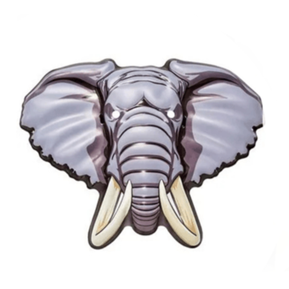 Máscara Elefante Acessório Infantil Máscara Bichinho em Oferta na Shopee