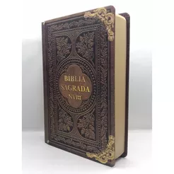 Bíblia Sagrada Tamanho Grande NVI Capa Dura Vintage