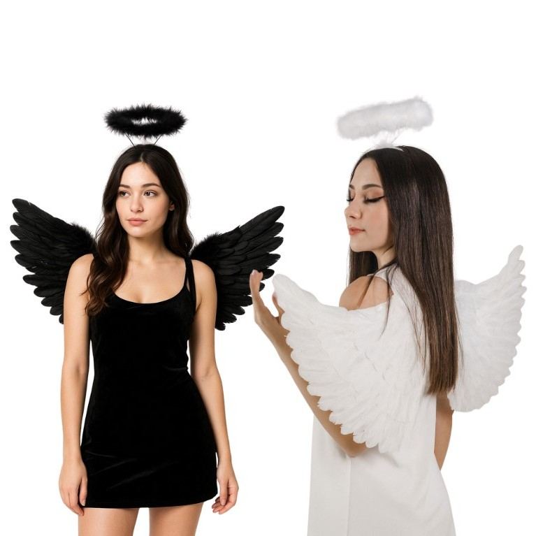 Asas de Anjo Fantasia Grande: Onde Comprar | BuscaProdutos