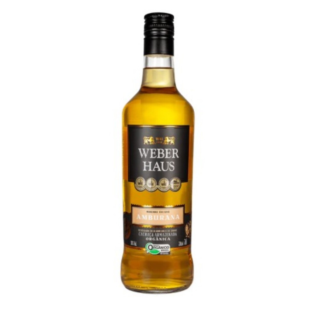 CACHACA WEBER HAUS AMBURANA 700ML