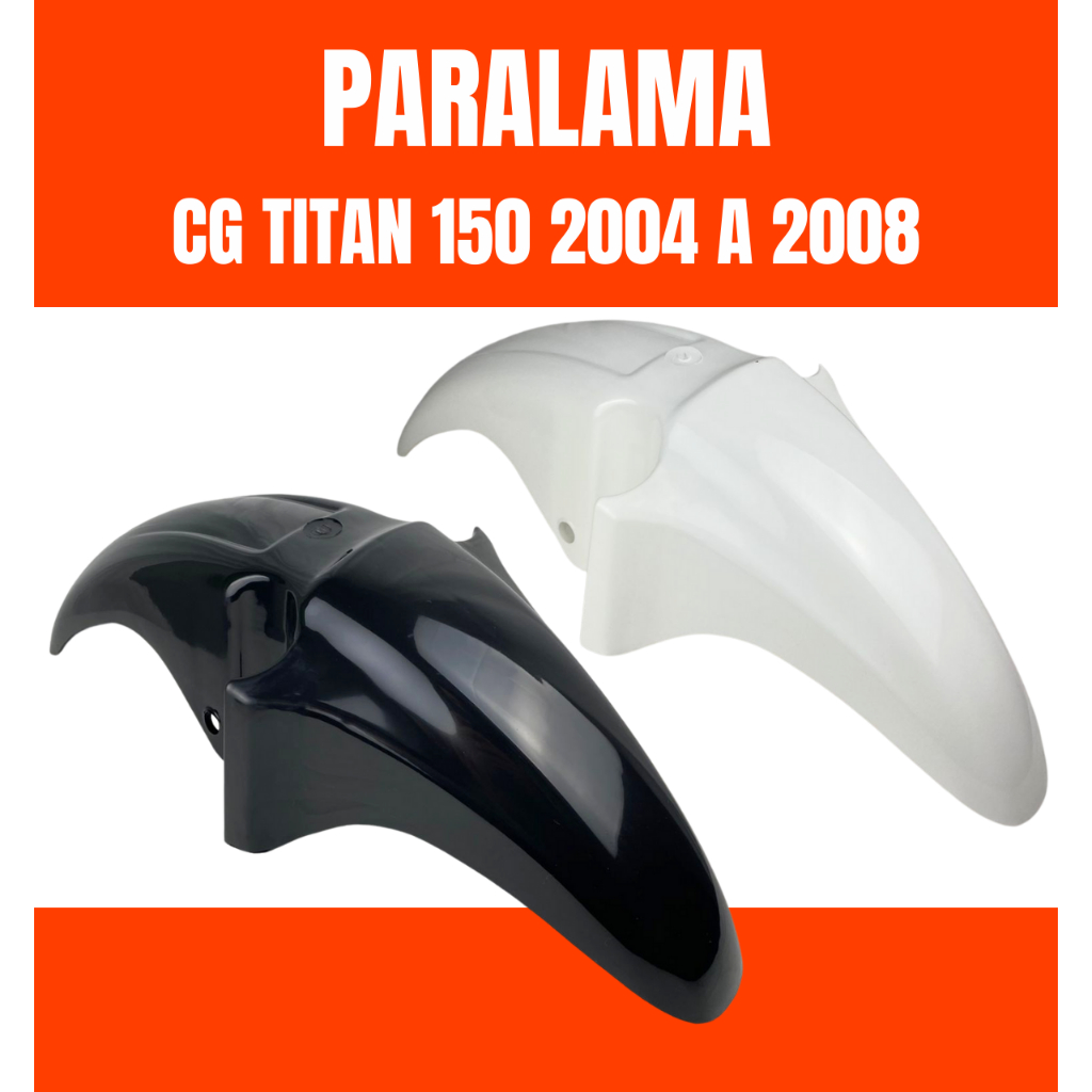 Paralama Dianteiro Cg Titan 150 2004 2005 2006 2007 2008 em Oferta na Shopee