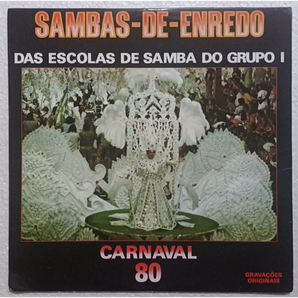 Samba de Enredo - Lp Das Escolas de Samba do Grupo I Carnaval 80 - 1979