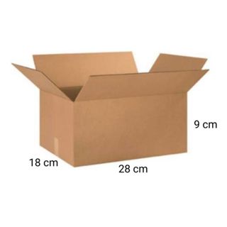 25 Caixas De Papelão 28x18x9 Embalagem Parda Tipo Maleta para Envios Sedex Pac correios E-commerce em Oferta na Shopee