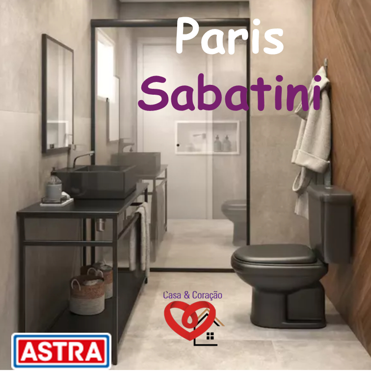 Assento Sanitário Paris / Sabatini Rígido Classique Astra para Vasos: IDEAL STANDARD / ICASA / MGA-AGNES E SANTA CLARA