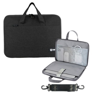 Capa Case Pasta Notebook de 14 ate  17 polegadas Super Reforçada Alça Acolchoada Premium em Oferta na Shopee